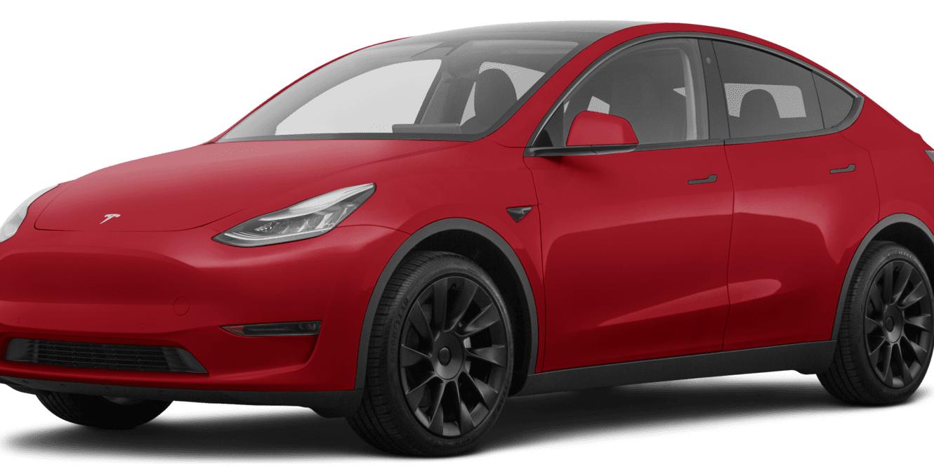 TESLA MODEL Y 2020 5YJYGDEE2LF036627 image